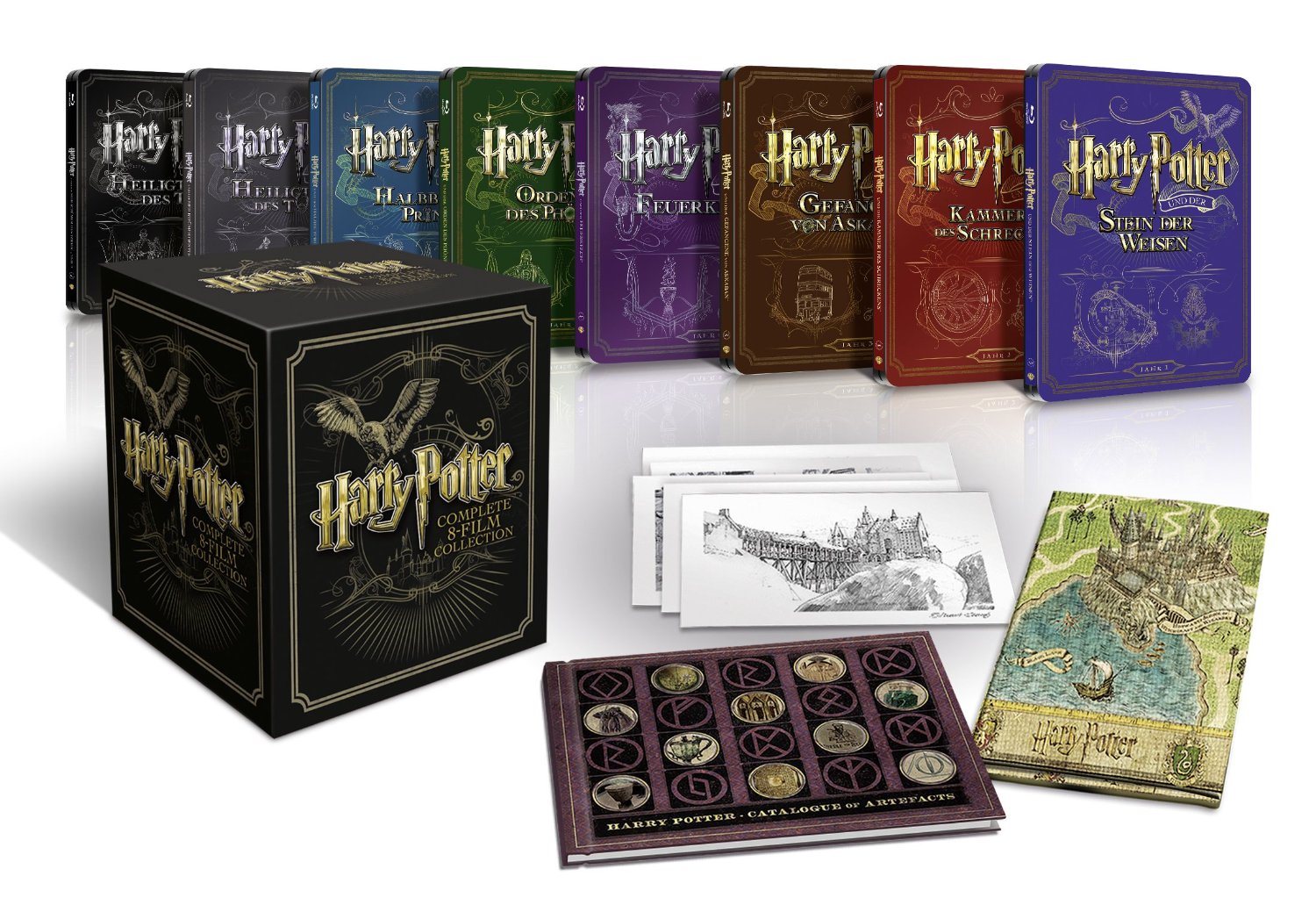 Edición coleccionista de la saga Harry Potter anunciada en Alemania.