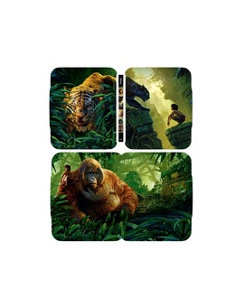 Diseño del steelbook de "The Jungle Book"