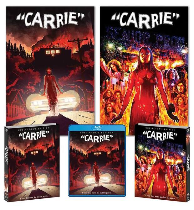 Edición coleccionista de "Carrie" anunciada en USA por su 40º aniversario.