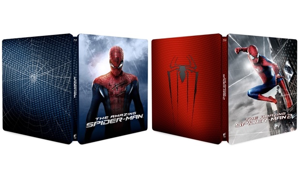 Dos nuevos steelbooks de "The Amazing Spider-Man" I & II en Italia.