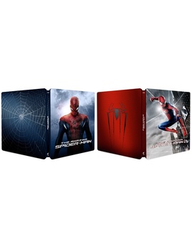 Dos nuevos steelbooks de "The Amazing Spider-Man" I & II en Italia.