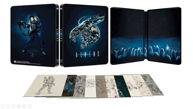 Steelbook "Aliens" en exclusiva en zavvi por su 30º aniversario.
