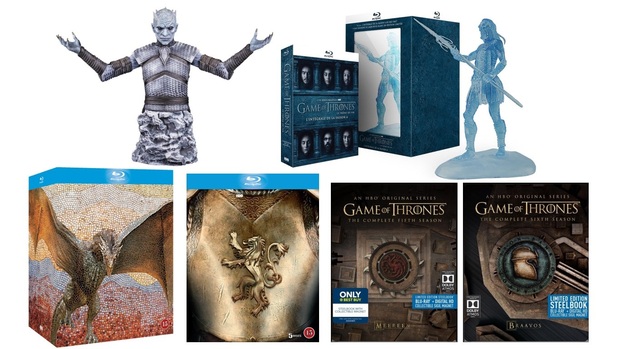 Las próximas ediciones de "Game Of Thrones" que saldrán en Europa.