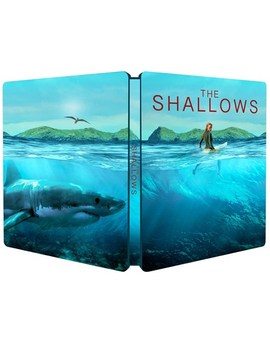 Diseño steelbook "The Shallows" en UK.