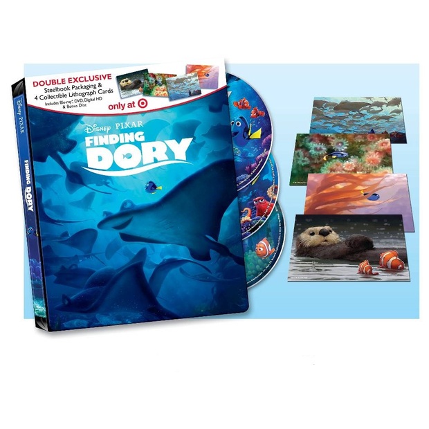 Steelbook "Finding Dory" exclusivo en USA.