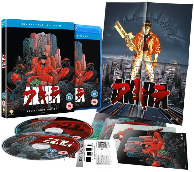 Edición coleccionista de "Akira" para noviembre en UK.