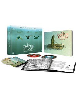 Edición especial de "La tortue rouge" en Francia.