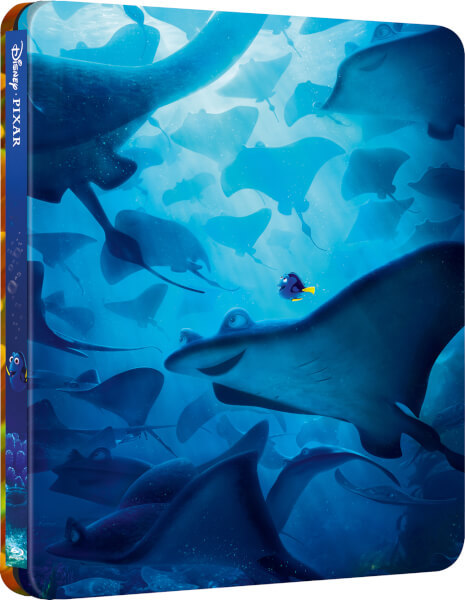 Frontal definitiva del steelbook "Finding Dory" en UK.