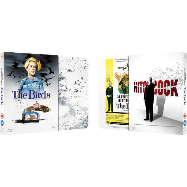 Nuevo steelbook exclusivo de zavvi "The Birds" de Sir Alfred Hitchcock.