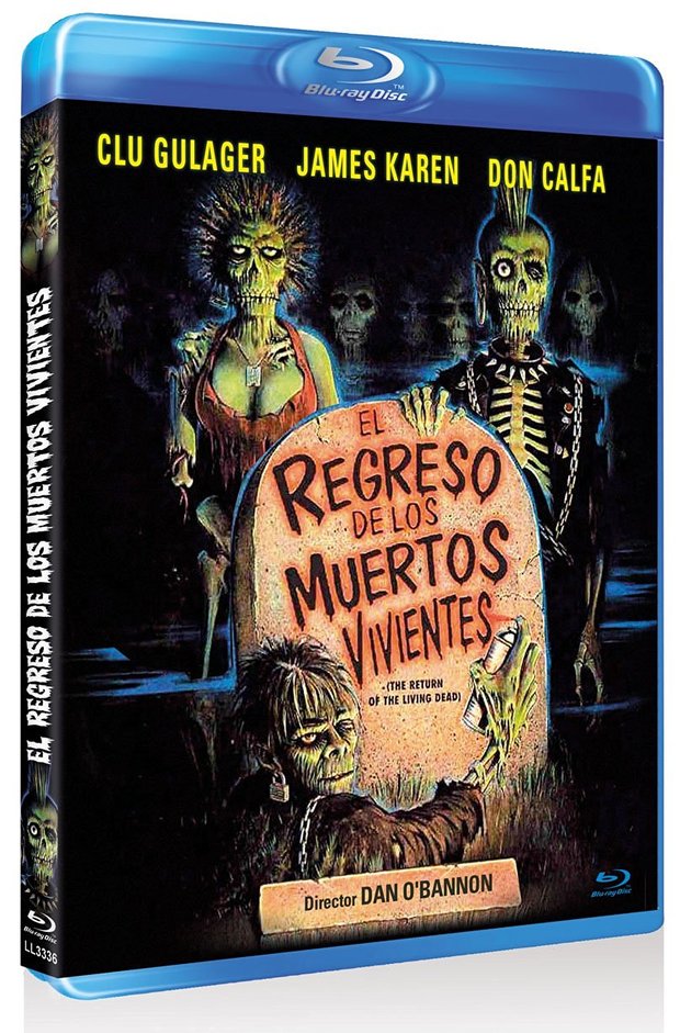 Se anuncia "El Regreso de los Muertos Vivientes" en Blu-ray en España..