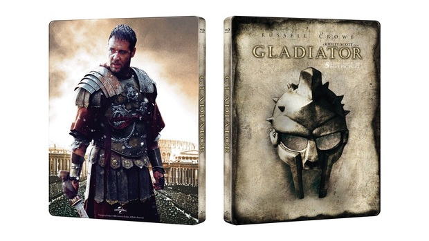 Steelbook Gladiator de Italia.