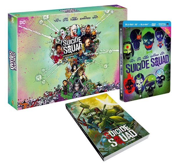 Edición coleccionista de "Suicide Squad" en Francia.