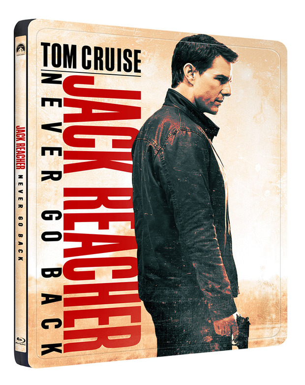 Steelbook de "Jack Reacher: Nunca Vuelvas Atrás" anunciado en exclusiva en España.