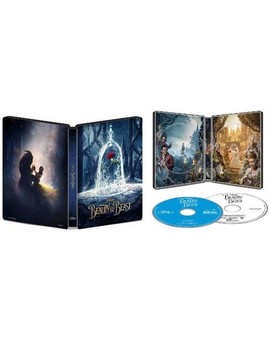 Diseño Steelbook "Beauty & the beast" en USA. 