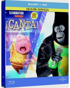 Steelbook exclusivo de "¡Canta!" anunciado en España.