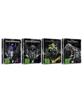 Nuevos steelbooks de la saga Transformers en Alemania.