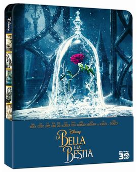 Diseño en común del steelbook "Beauty & the Beast" para el resto de países.