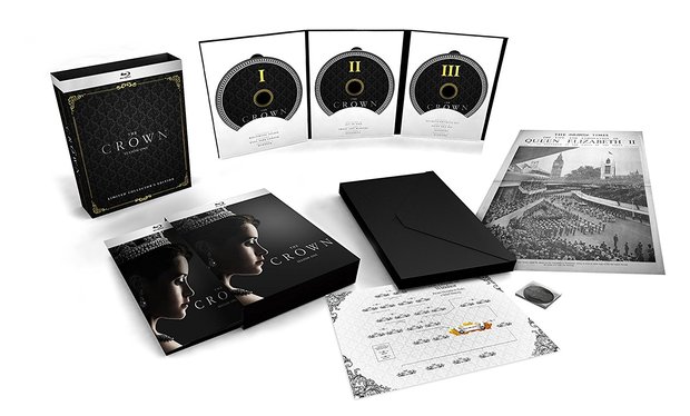 Edición coleccionista para la primera temporada de "The Crown" en UK.