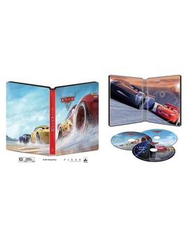 Ya se anuncia en Norteamérica el steelbook de Cars 3.
