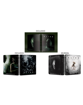 Steelbooks Alien Covenant 