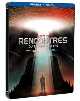 Diseño steelbook "Close encounters of the third Kind" en Francia.