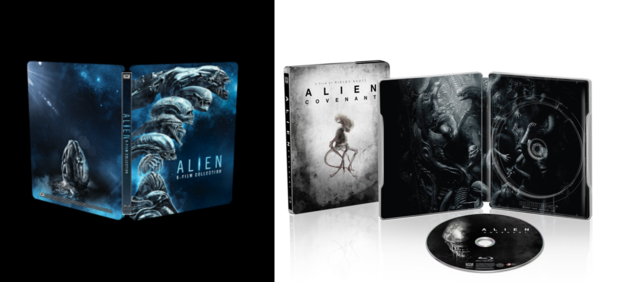 Steelbooks Alien anthology & Alien Covenant anunciados en España.