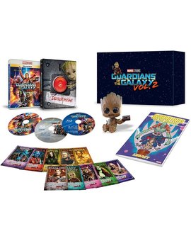 Edición coleccionista de Guardians of the Galaxy vol. 2 en Japón.