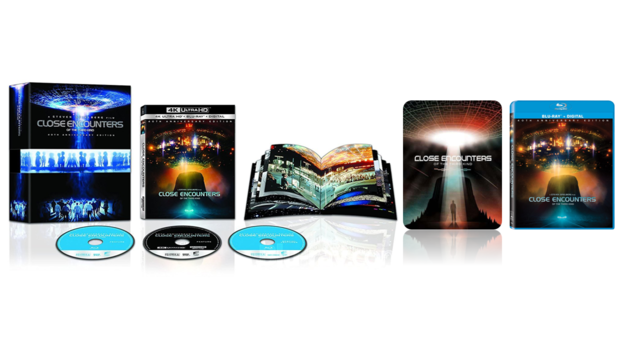 Presentación de las ediciones de Close encounters of the third kind en USA por su 40º aniversario.