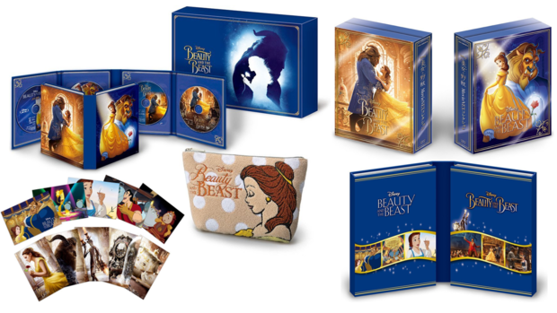 Edición limitada de La Bella & la Bestia (1991 & 2017) anunciada en Japón.