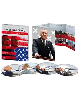 Digipak para la 5ª temporada de House Of Cards en USA.