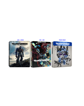 Steelbooks para la última entrega de Transformers anunciados en Norteamérica.