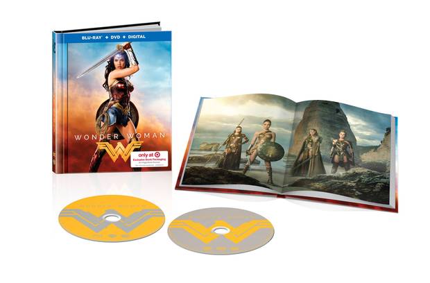 El efecto lenticular que tendrá el digibook de Wonder Woman.