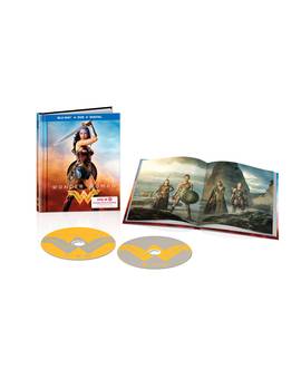 El efecto lenticular que tendrá el digibook de Wonder Woman.