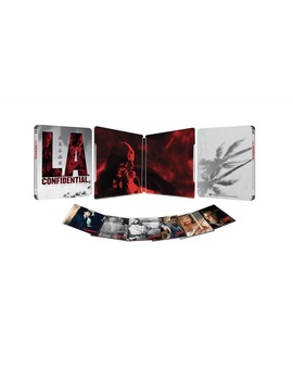 Diseño final y postales para la nueva edición conmemorativa de L.A. Confidential.
