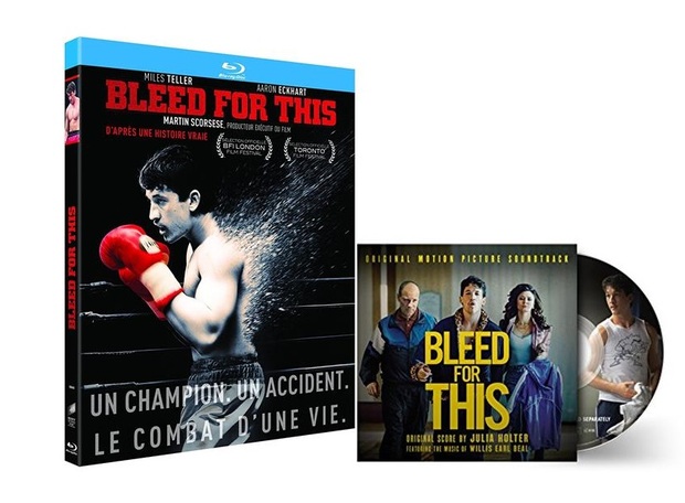La edición francesa de Bleed For This incluirá la BSO del film.