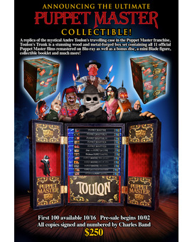 Ultimate Puppet Master Collection Trunk en USA
