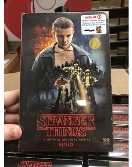 Stranger Things comenzará a editarse en USA y lo hará en VHS.