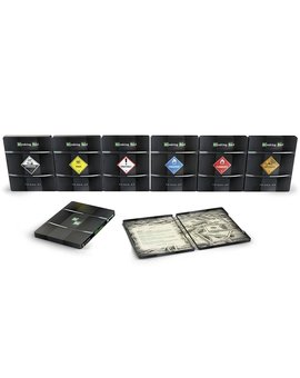 Nuevos steelbooks emulando barriles de la serie Breaking Bad anunciados en Francia.