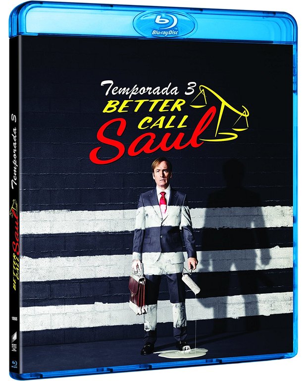Carátula para la 3ª temporada de Better Call Saul en España.