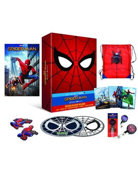 Edición coleccionista de Spider-Man Homecoming en Francia.