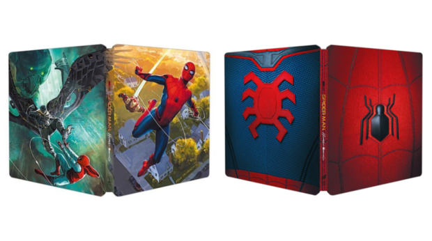 Comparativa steelbooks Spider-Man Homecoming (video e imágenes)