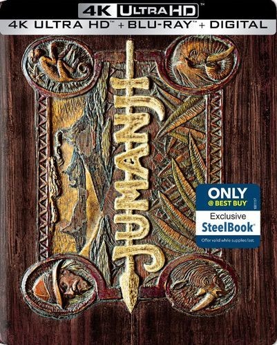 Se prepara nuevo steelbook de Jumanji en USA