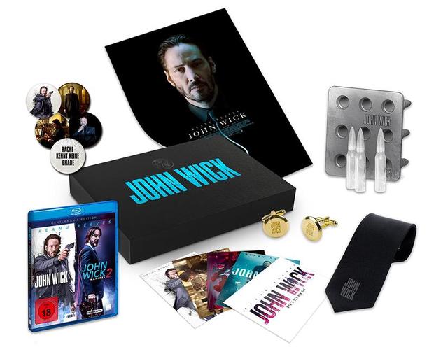 Edición Gentleman de John Wick 1 & 2 en Alemania.