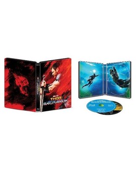 Diseño steelbook Thor Ragnarok en USA