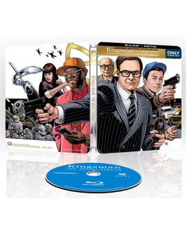 Nuevo steelbook de Kingsman: The secret service a juego con The golden circle.