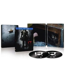Nuevo diseño frontal del steelbook de IT anunciado en USA.