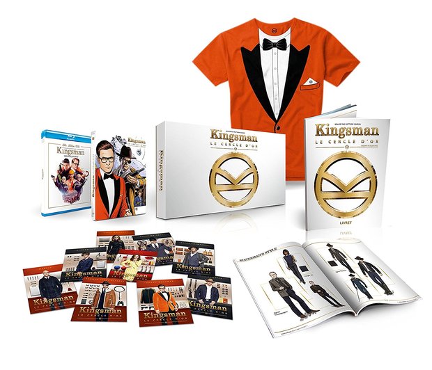 Edición coleccionista de Kingsman The golden circle anunciada en Francia.