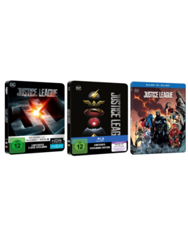 Justice League steelbooks