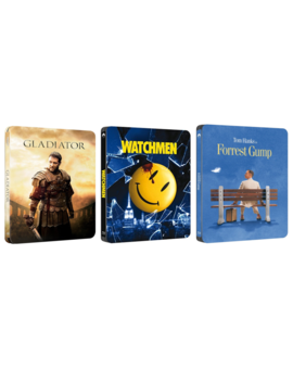 Universal anuncia sus tres nuevos steelbooks en Italia.