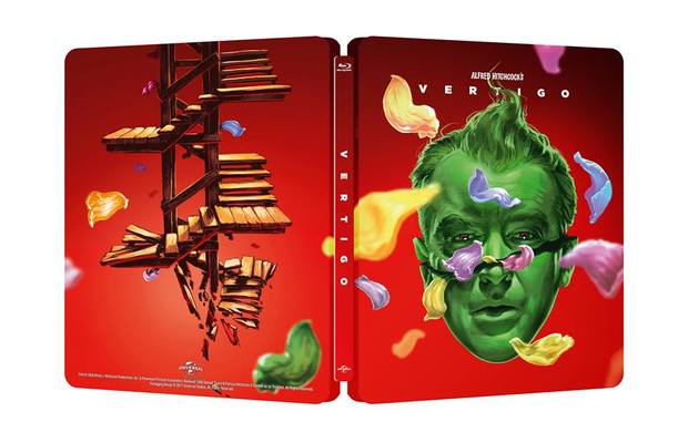 Vertigo de Sir Alfred Hitchcock también tendrá su edición steelbook.